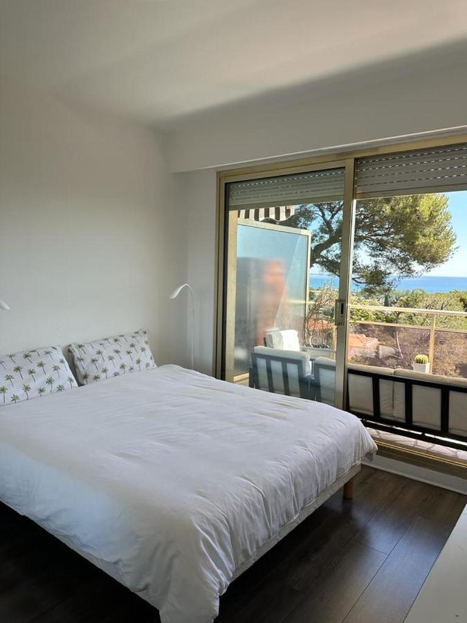 Bel appartement avec vue mer Villeneuve-Loubet Extérieur photo