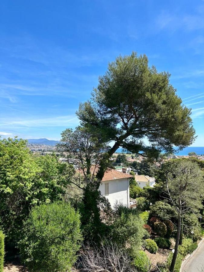Bel appartement avec vue mer Villeneuve-Loubet Extérieur photo