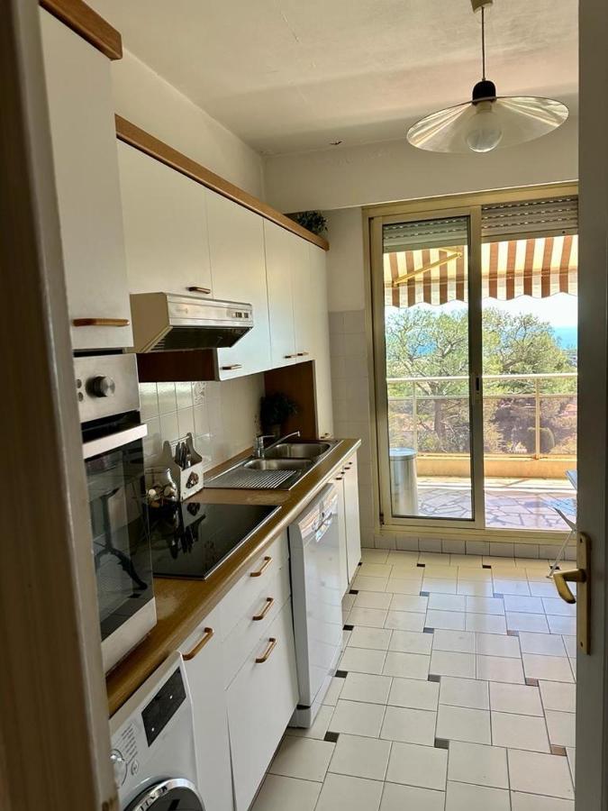 Bel appartement avec vue mer Villeneuve-Loubet Extérieur photo