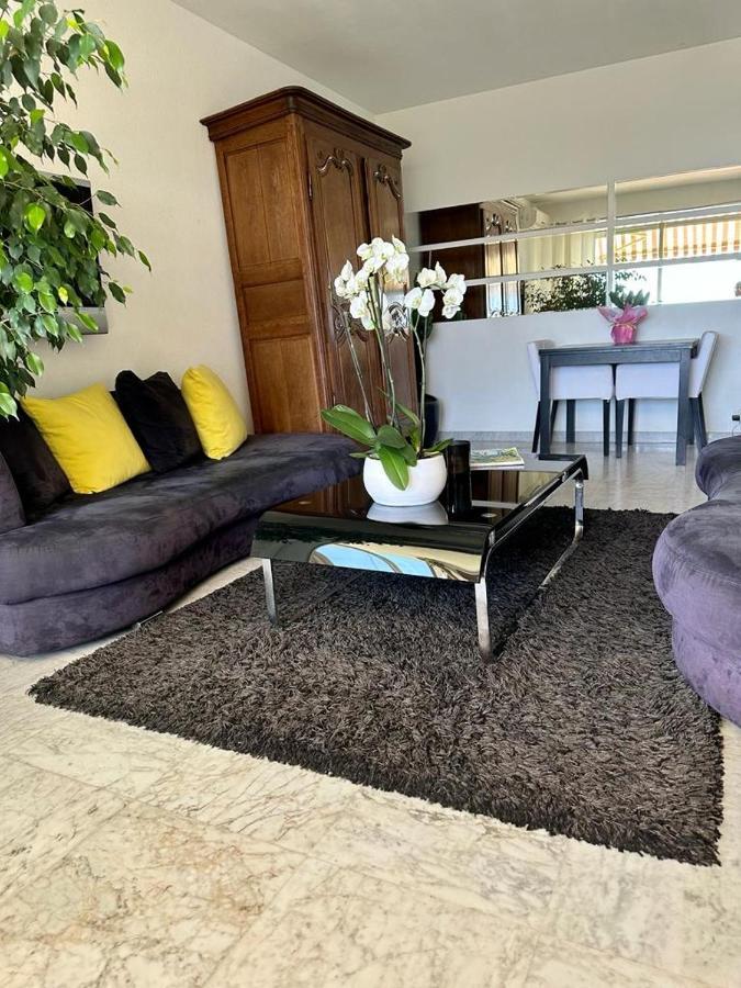 Bel appartement avec vue mer Villeneuve-Loubet Extérieur photo