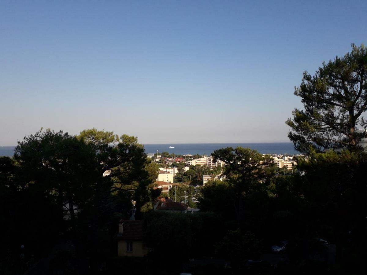 Bel appartement avec vue mer Villeneuve-Loubet Extérieur photo