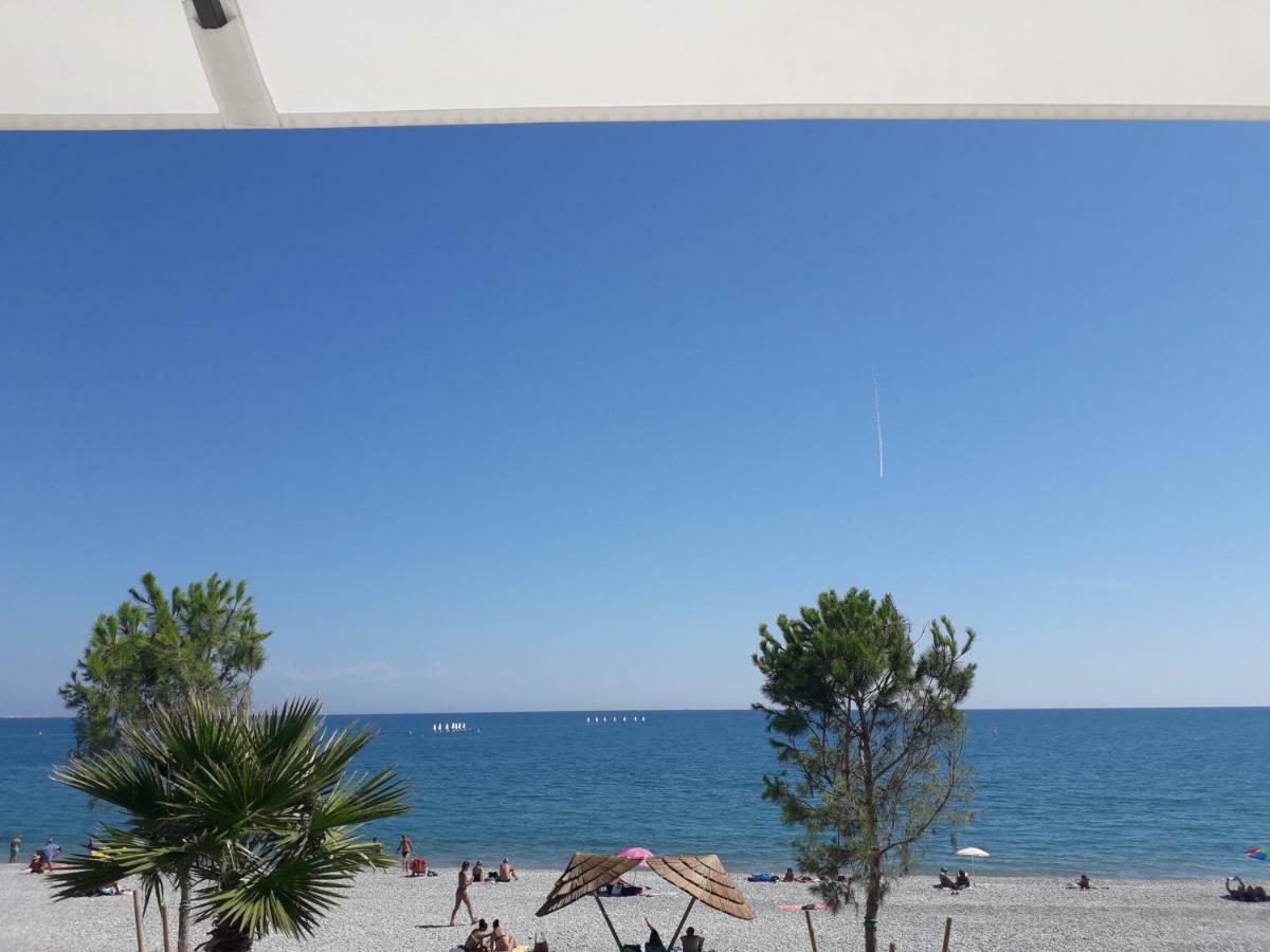 Bel appartement avec vue mer Villeneuve-Loubet Extérieur photo